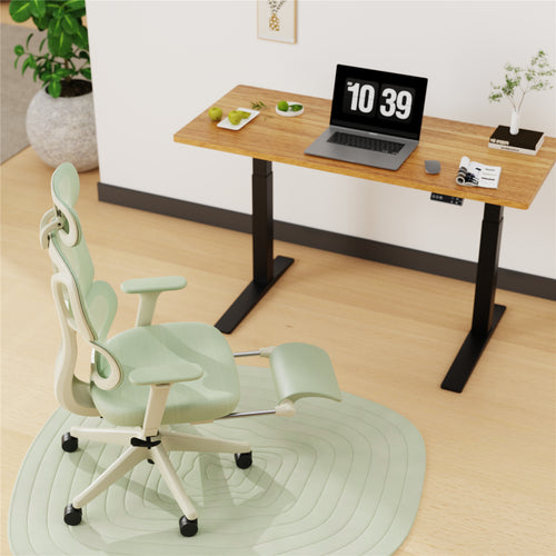 FlexiSpot BS5 Pro Light Green Ergonomics Office Chair With Footrest - Cloud-like Cushion