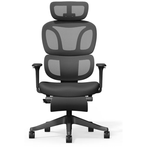 FlexiSpot BS5 Pro Black Ergonomics Office Chair With Footrest - Cloud-like Cushion