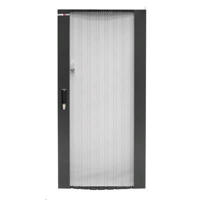 Dynamix RMFD27-600Y Front Mesh Door for 27RU 600mm Wide Server SR Series Cabinet.