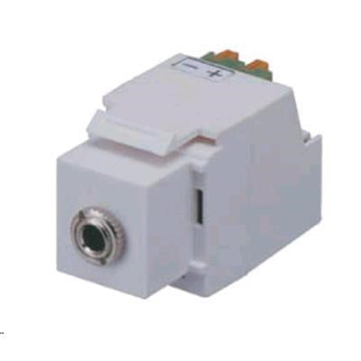 Dynamix ISK-350S-WH Keystone Stereo Socket for HWS range