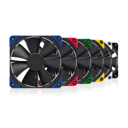NOCTUA NF-F12-PWM-CH-BK-S Chromax Black Swap Pressure-Optimised 120mm Fan Chromax Black - Swap Edition, 1500RPM Case Fan