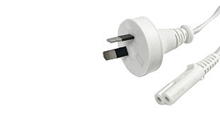 Go Wireless NZ 1.8 Meter Figure 8 Power Cable - White