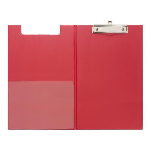 CB6DRD - Okin Klemmbrett PVC Doppel FC Rot
