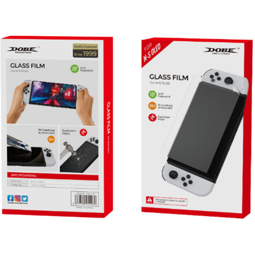 DOBE Nintendo Switch OLED Tempered Glass Screen Protector