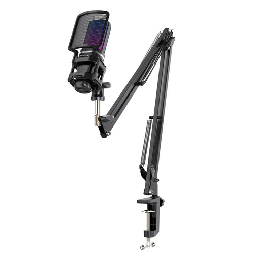 PMRGBBMA - Playmax RGB Microphone PRO Kit Black