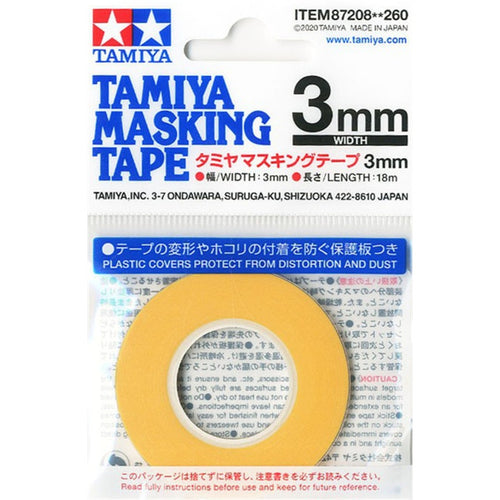Tamiya 87208 - TAMIYA 3mm MASKING TAPE