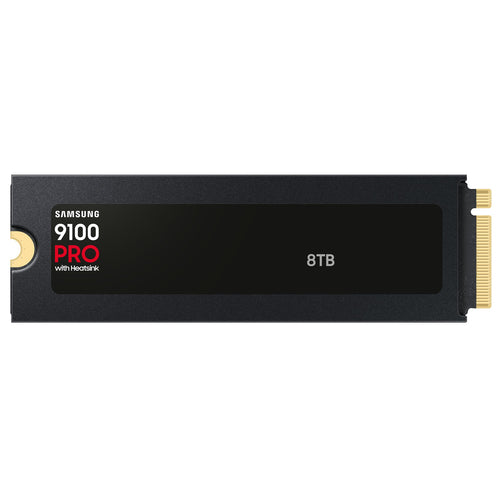Samsung 9100 PRO With Heatsink 8TB M.2 NVMe Gen5 Internal SSD