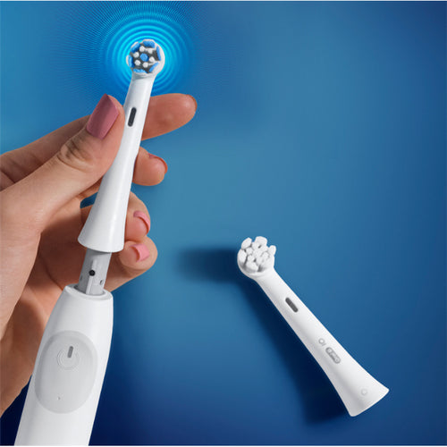 Oral-B iO SW-2 Replacement Brush Heads for Oral-B iO Series Toothbrush - 2 Pack - Sensitive White
