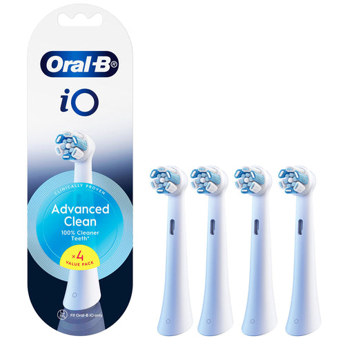 Oral-B iO CW-4 Ultimate Clean Replacement Brush Heads - 4 Pack - White