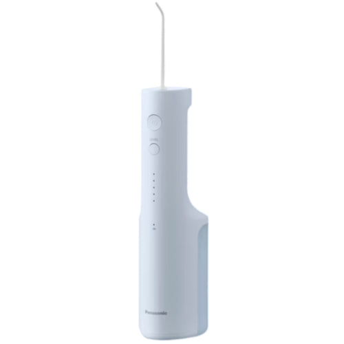 Panasonic Rechargeable Cordless Water Flosser / Oral Irrigator (Light Blue) with 5 Water Pressure Levels