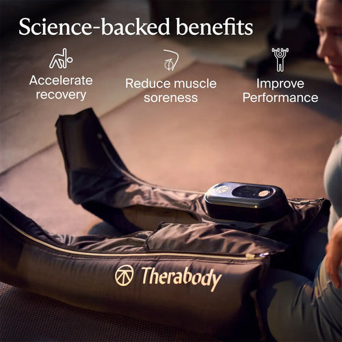 Therabody Recovery Air JetBoots Prime Therapy Device - Small