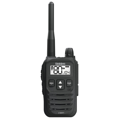 Uniden UH825-2TP 80 Channel 2 Watt handheld radio (Twin Pack) - Range: up to 13km#