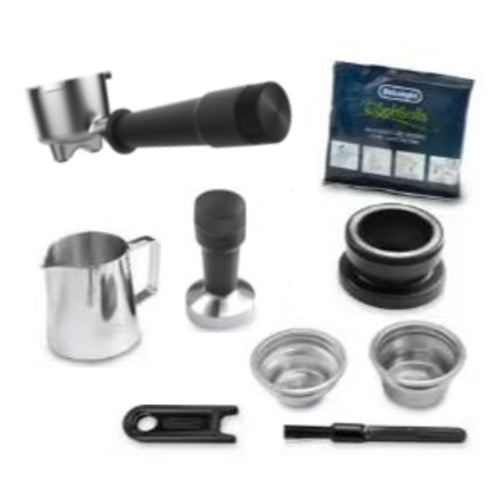 Delonghi Manual Coffee Machine Espresso & Cappuccino Maker with Grinder
