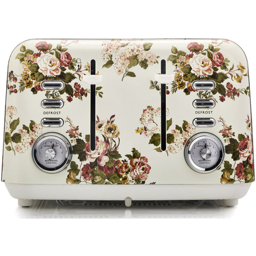 Laura Ashley Rosemore 4 Slice Toaster