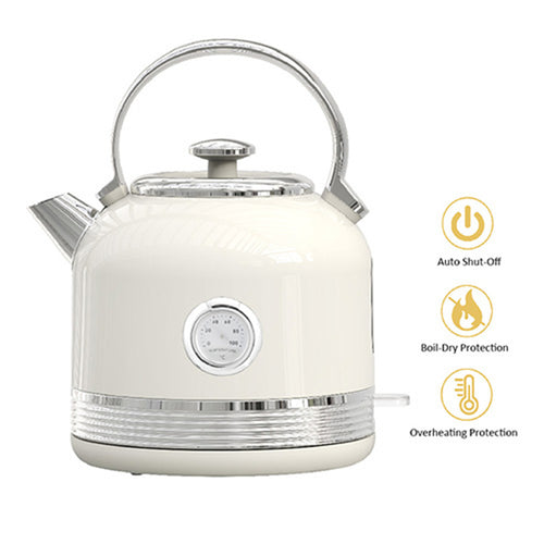 PHILEX PHK-1266 1.7L Cordless Kettle - White