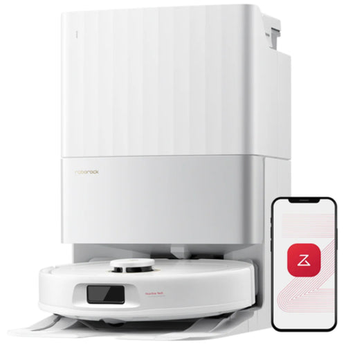 Roborock Remanufactured Q Revo C White Vacuum Cleaner with Multifunction Dock