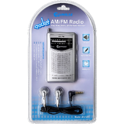 Sansai RD502 AM/FM POCKET RADIO