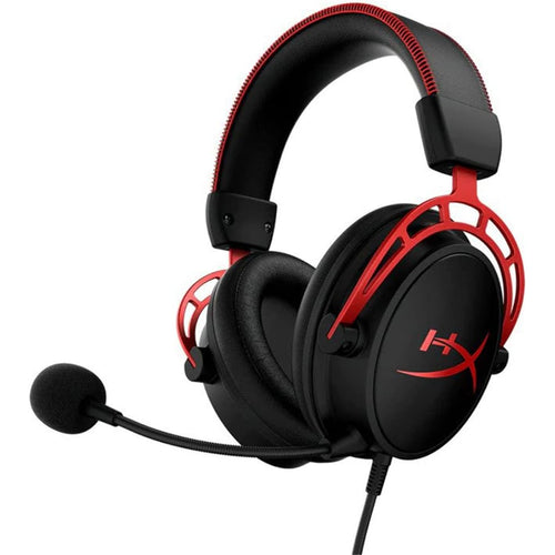HyperX Cloud Alpha Wired Gaming Headset - Red