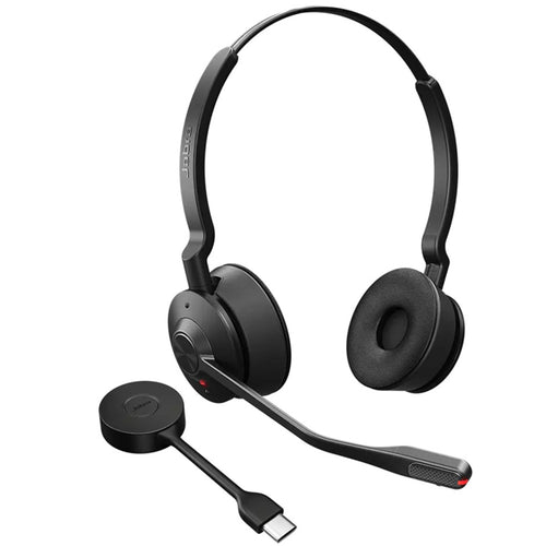 Jabra Engage 55 SE - Stereo - Link400c DECT Wireless On-Ear Headset - UC Certified