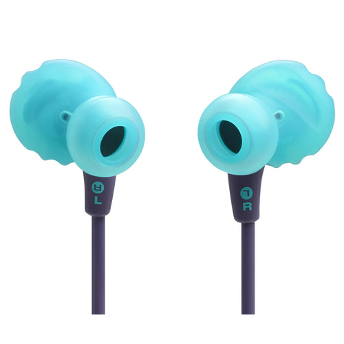 JBL Endurance Run 3C USB-C Wired In-Ear Sports Headphones - Purple