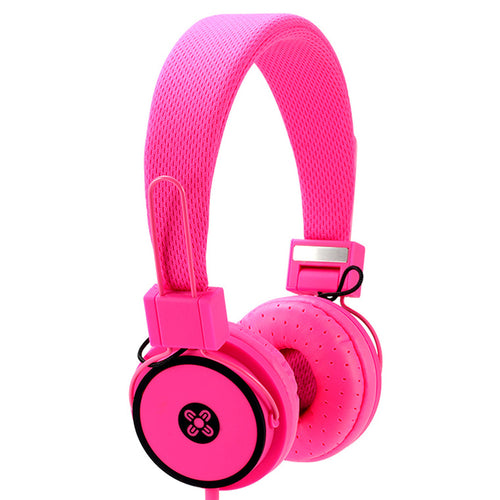 Moki Hyper ACC-HPHY Wired Headphones - Pink