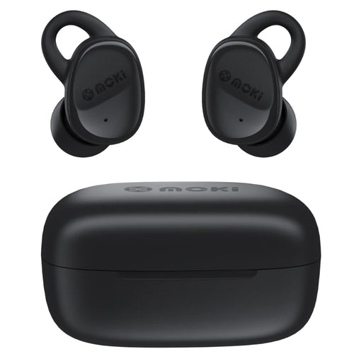 Moki MokiFit True Wireless In-Ear Headphones - Black