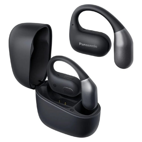 Panasonic RB-F10 Open-Ear True Wireless Earbuds - Black