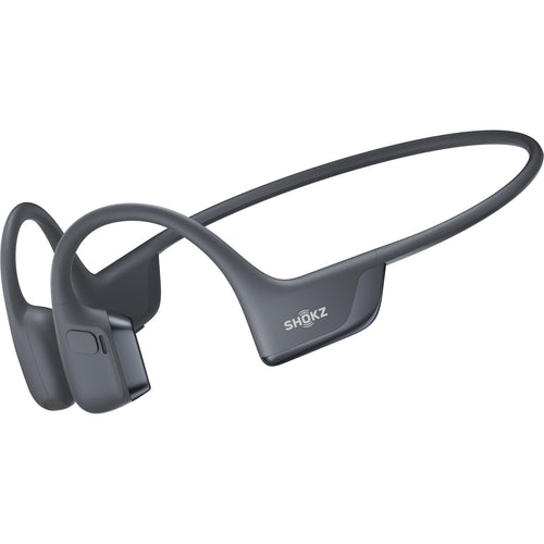 Shokz OpenRun Pro 2 Premium Wireless Open-Ear Bone Conduction Sports Headphones - Black
