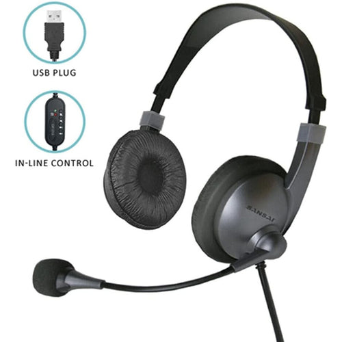 Sansai CAT-1715 USB Stereo Headphone