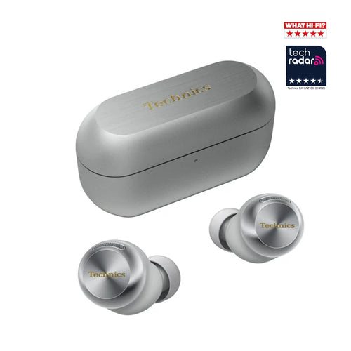 Technics AZ100 Flagship Noise-Cancelling True Wireless Headphones - Silver