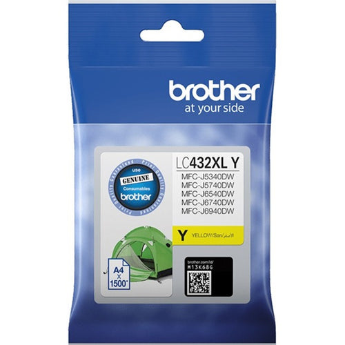 Brother LC432XLY Tintenpatrone - Gelb