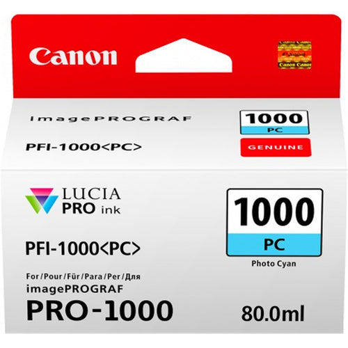 Canon PFI1000PC Ph Cyan Ink