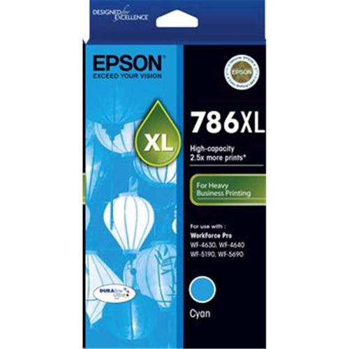 Epson 786XL Cyan Ink Cart