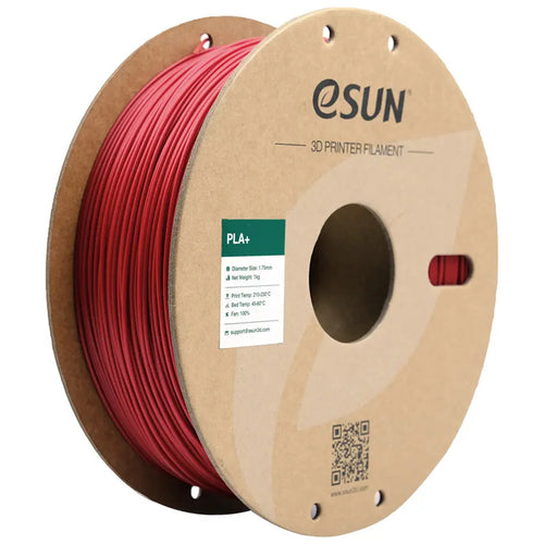 eSun PLA+ Filament - Fire Engine Red