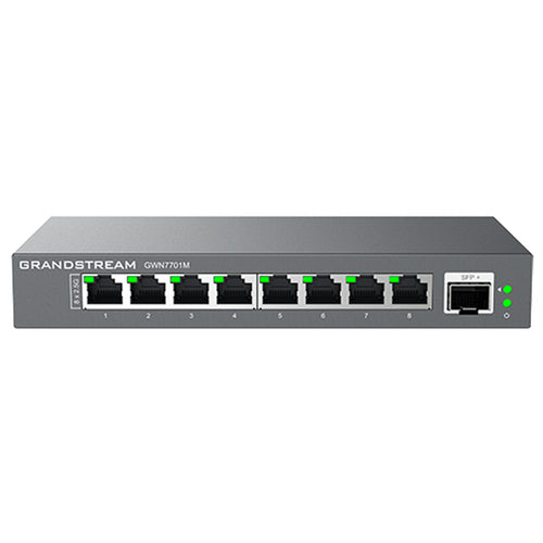 Grandstream GWN7701M 9-Port 2.5G Unmanaged Switch - 10G SFP+ x1 / 2.5GbE x8