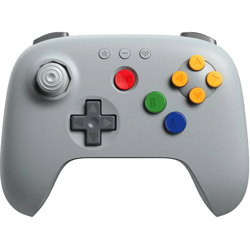 8Bitdo 64 Bluetooth Wireless Controller (Grey) Switch, Switch 2, PC and Android