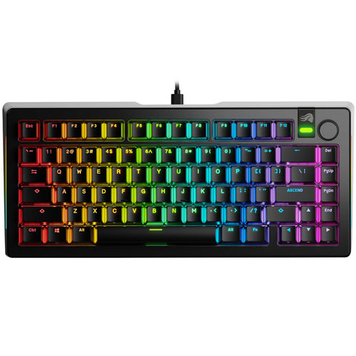 Glorious GMMK 3 Pro 75% Prebuilt Keyboard - Black