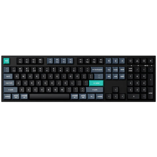 Keychron B36 Tri-mode Wireless Keyboard - Deep Black