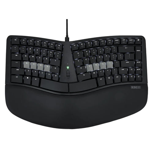 Kinesis KB150PTAC mWave Mechanical Keyboard Black - Wired & Wireless Bluetooth