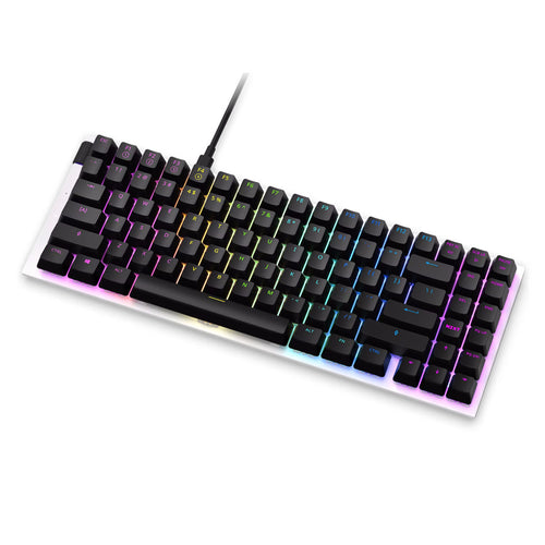 NZXT MiniTKL Compact Mechanical Keyboard - White Colour