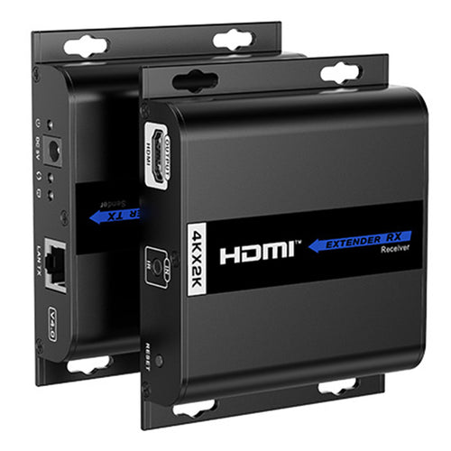 LENKENG 4K2K HDMI Extender Over Single CAT5/5e/6 Cable. Supports Res up to 4Kx2K 30Hz. One-Way IRPass-Through. One to Many Connection. Transmit up to 120m. Receiver unit only