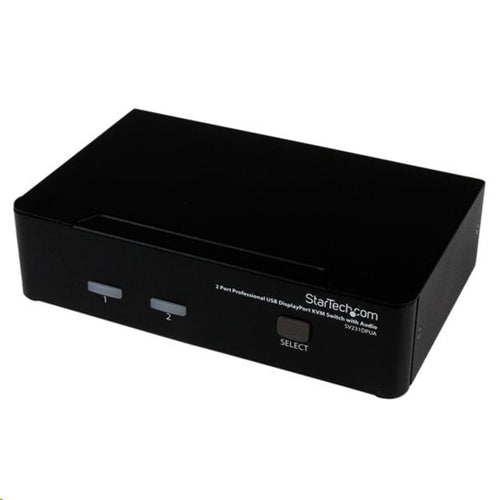 StarTech.com SV231DPUA – 2-Port USB-DisplayPort-KVM-Switch