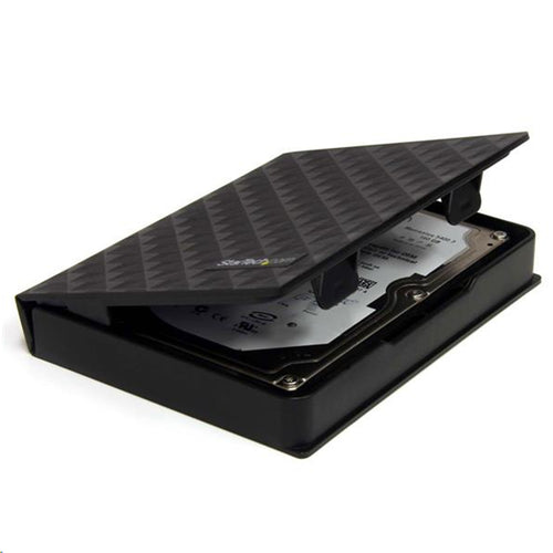 StarTech.com HDDCASE25BK 3x2.5 Anti-Static HDD Protector Case Bk
