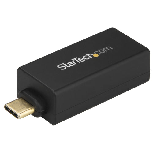 StarTech.com US1GC30DB USB-C to Gigabit Ethernet Adapter - 1Gbps NIC USB 3.0/USB 3.1 Type C Network Adapter - 1GbE USB-C to RJ45/LAN Port Thunderbolt 3 Compatible Windows MacBook Pro Chromebook