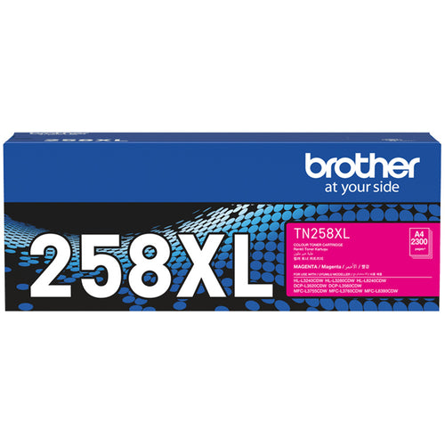 Brother TN258XLM Toner Cartridge - Magenta