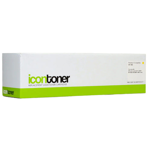 Okin ICF352A - Icon Compatible HP CF352A Yellow Toner Cartridge (130A)