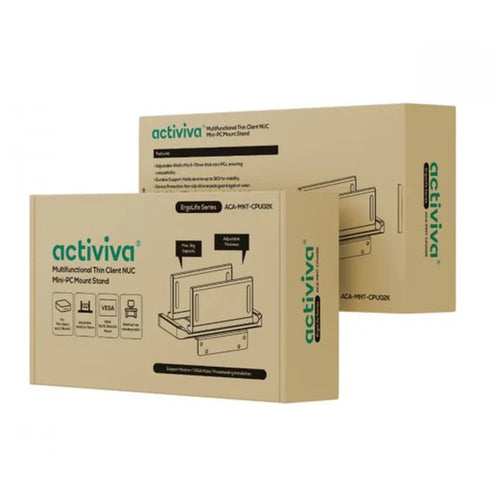 mbeat ACA-MNT-CPU02K activiva Multifunctional Thin Client / NUC / Mini-PC Mount Stand