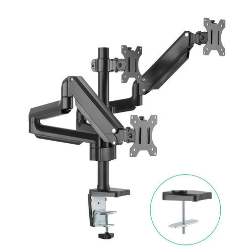 mbeat ACA-MMA-TGC01K Mbeat activiva ErgoLife Triple Monitor Screen Gas Spring Monitor Arm