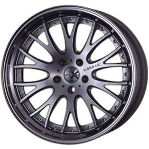 Aoshima 3-6115 - AOSHIMA #102 TIRES & RIMS K-BREAK "LVL DELTAX19"