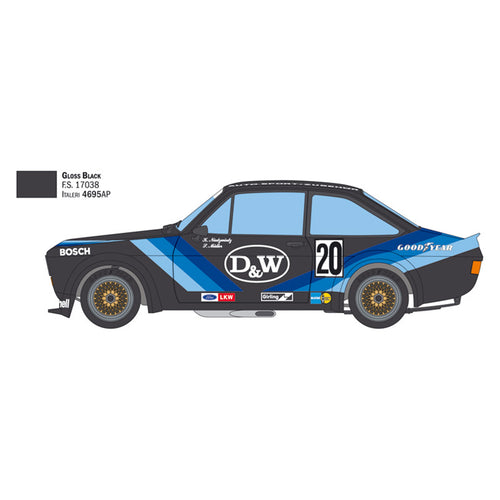 Italeri 1-3664 1/24 Ford Escort Zakspeed Gr.2